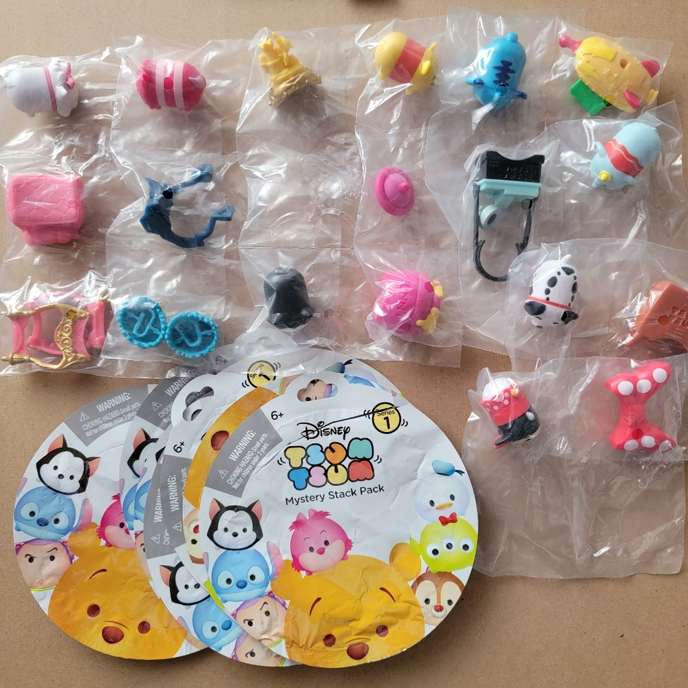 Disney Tsum Tsum Mystery Stack Pack Figures, Series 1
